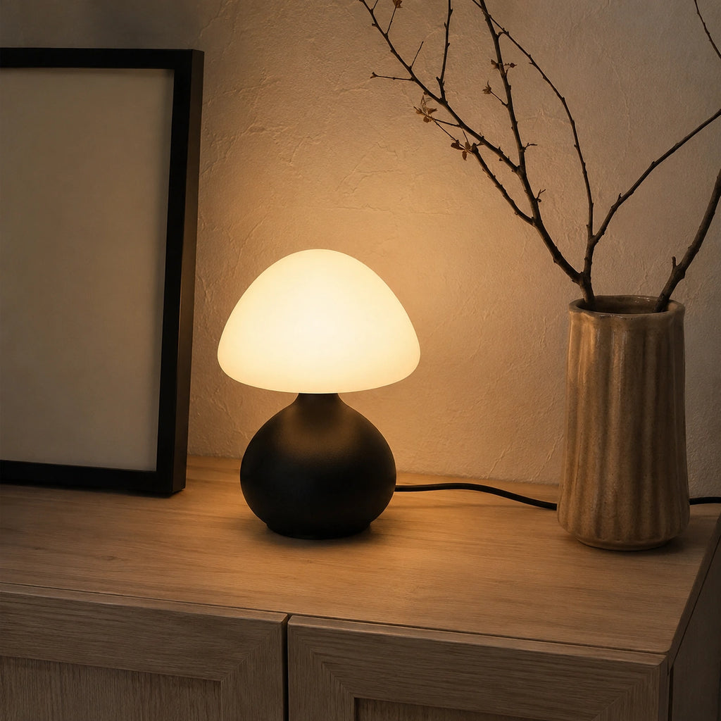 Lampe de Table Champignon Moderne – Éclairage LED Dimmable - NOVI