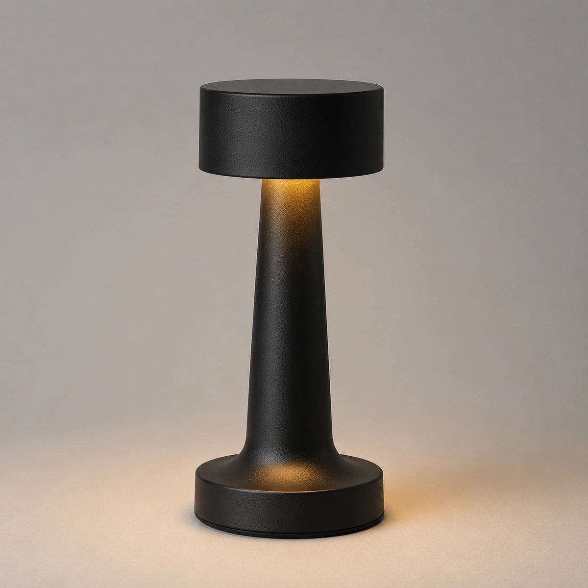 Lampe de Table Rechargeable Style Vintage – Éclairage LED Tactile - AMBRE