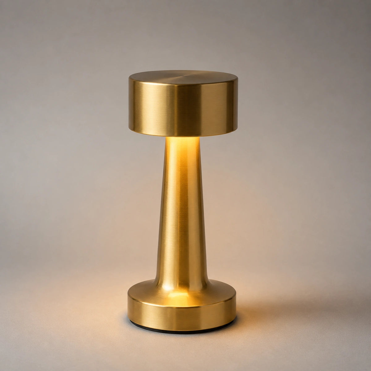 Lampe de Table Rechargeable Style Vintage – Éclairage LED Tactile - AMBRE