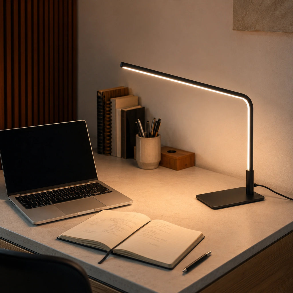 Lampe de Bureau LED Design Linéaire – Éclairage Réglable - LOXY