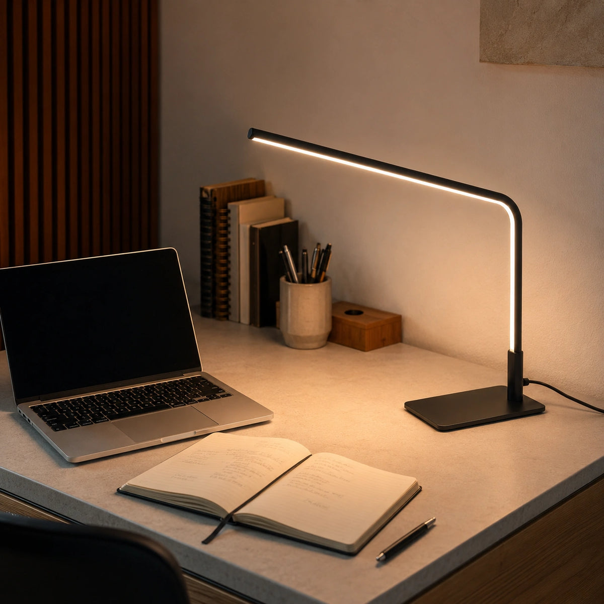Lampe de Bureau LED Design Linéaire – Éclairage Réglable - LOXY