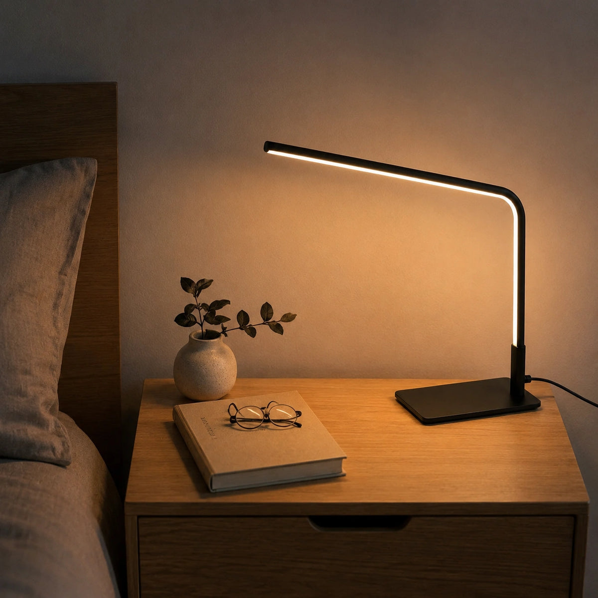 Lampe de Bureau LED Design Linéaire – Éclairage Réglable - LOXY