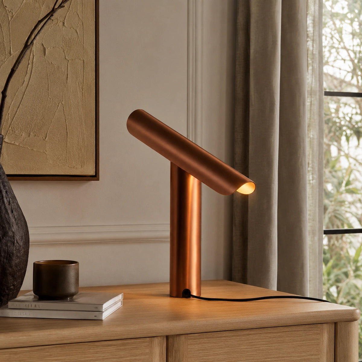 Lampe de Table LED Design en Métal Coloré – Éclairage Décoratif Moderne - VINNY