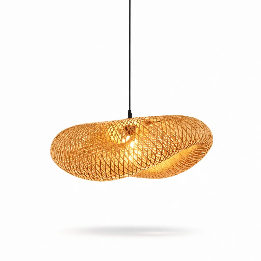 Lustre en rotin | Maya