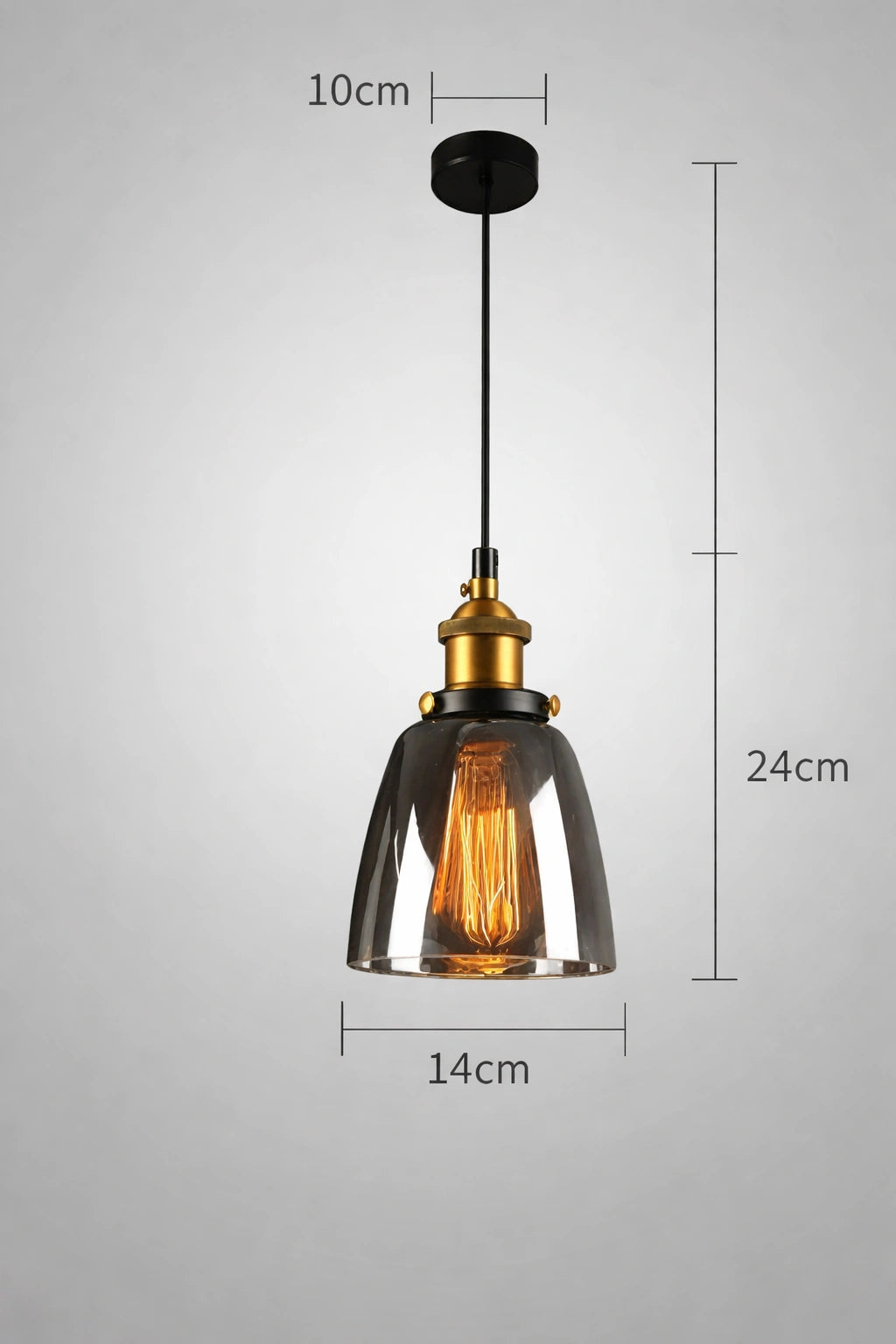 Lustre de salon en verre | Oréo