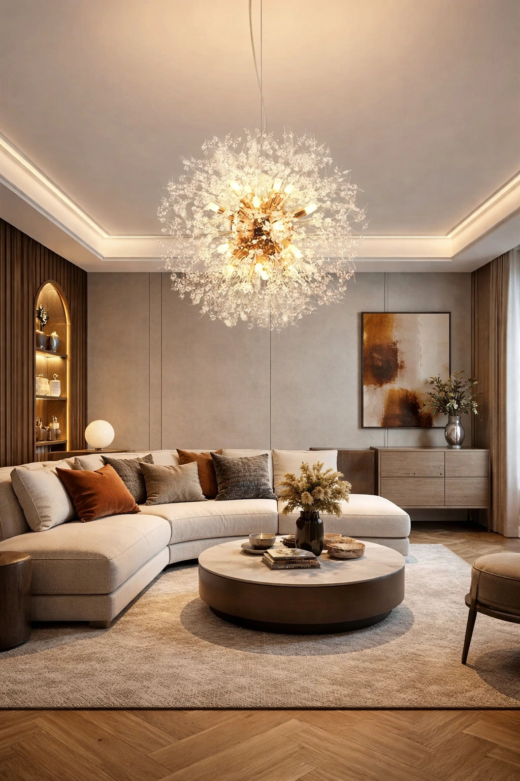 Lustre de salon LED | Stella