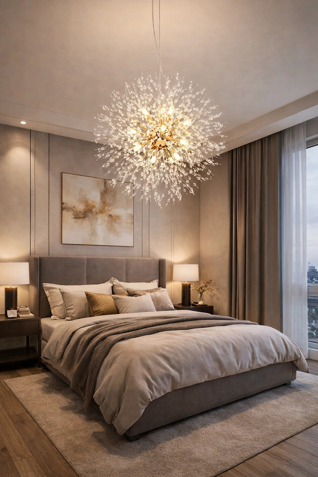 Lustre de salon LED | Stella