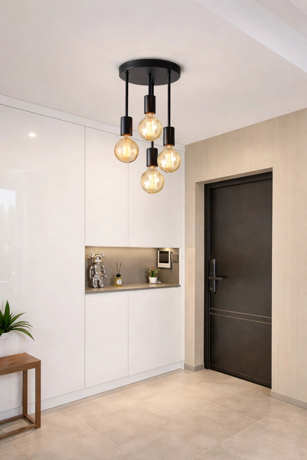 Lustre de chambre noir | Enzo