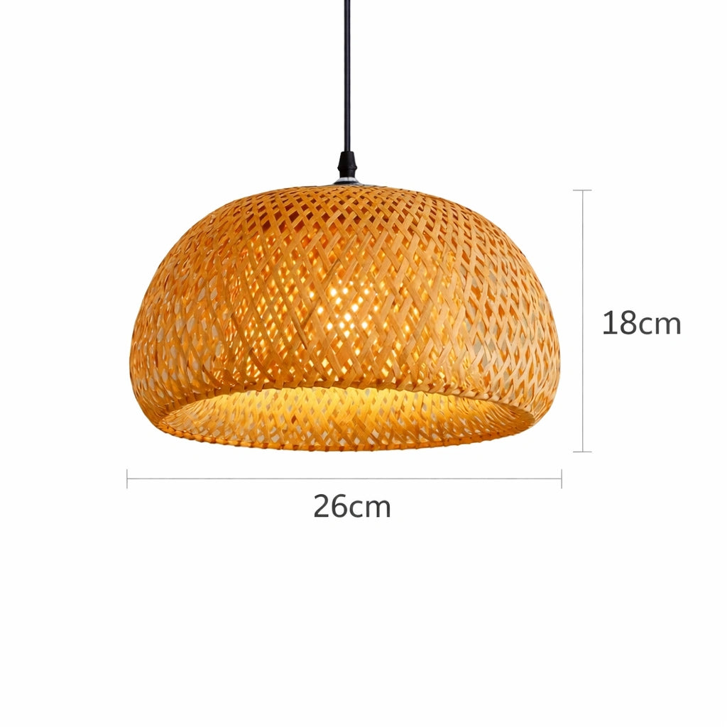 Lustre en rotin | Naya