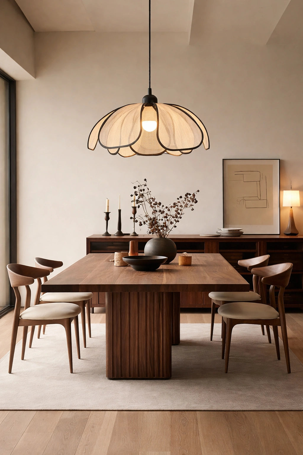 Lustre en fleur | Flora