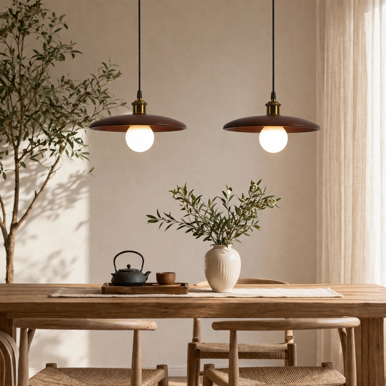 Lustre effet bois | Elio