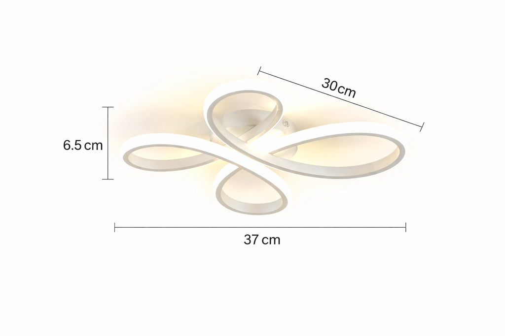 Plafonnier LED | Moderne papillons Élégant