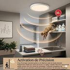 Plafonnier LED | Rond Détecteur de Mouvement Intelligent