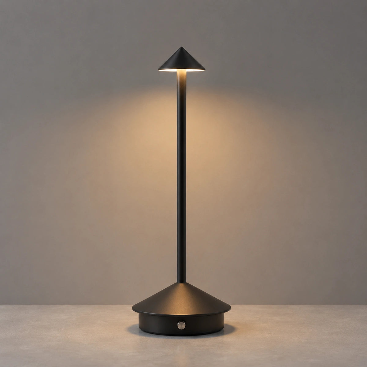 Lampe de Table Rechargeable Sans Fil LED – Éclairage Tactile Dimmable en Aluminium