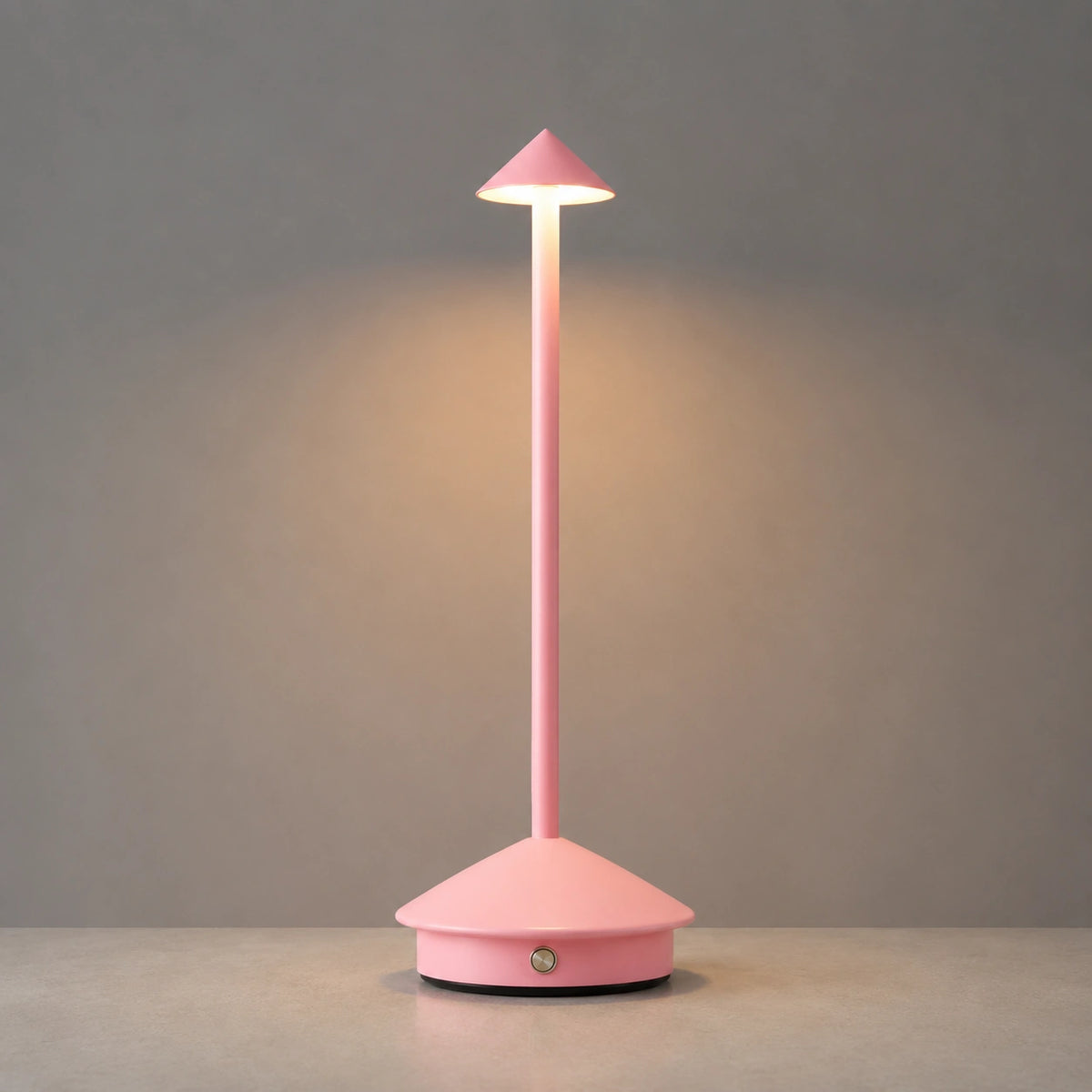 Lampe de Table Rechargeable Sans Fil LED – Éclairage Tactile Dimmable en Aluminium