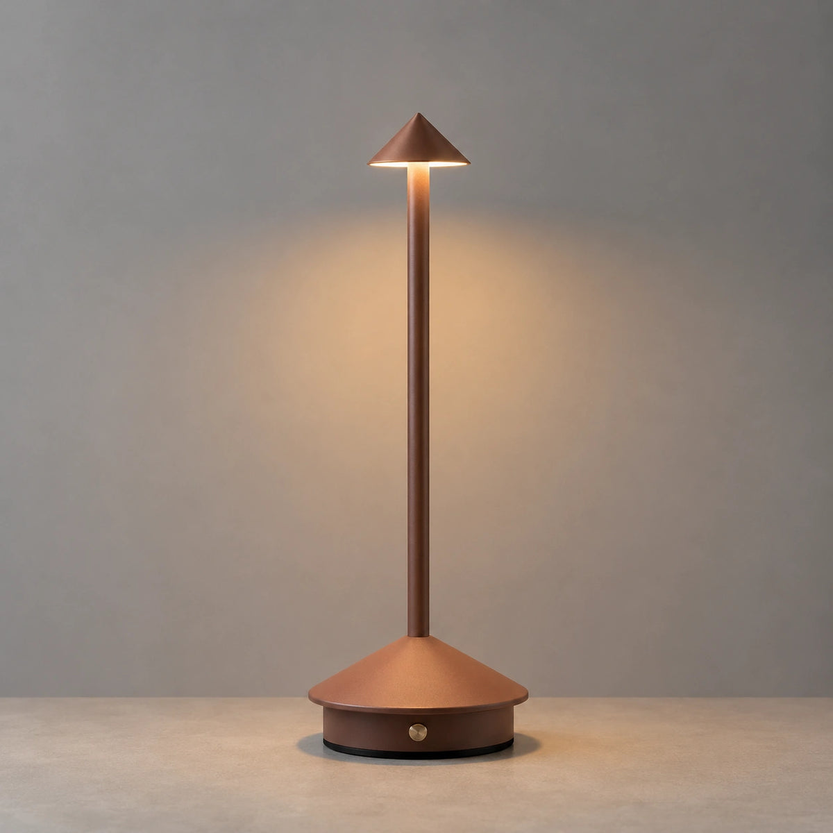 Lampe de Table Rechargeable Sans Fil LED – Éclairage Tactile Dimmable en Aluminium