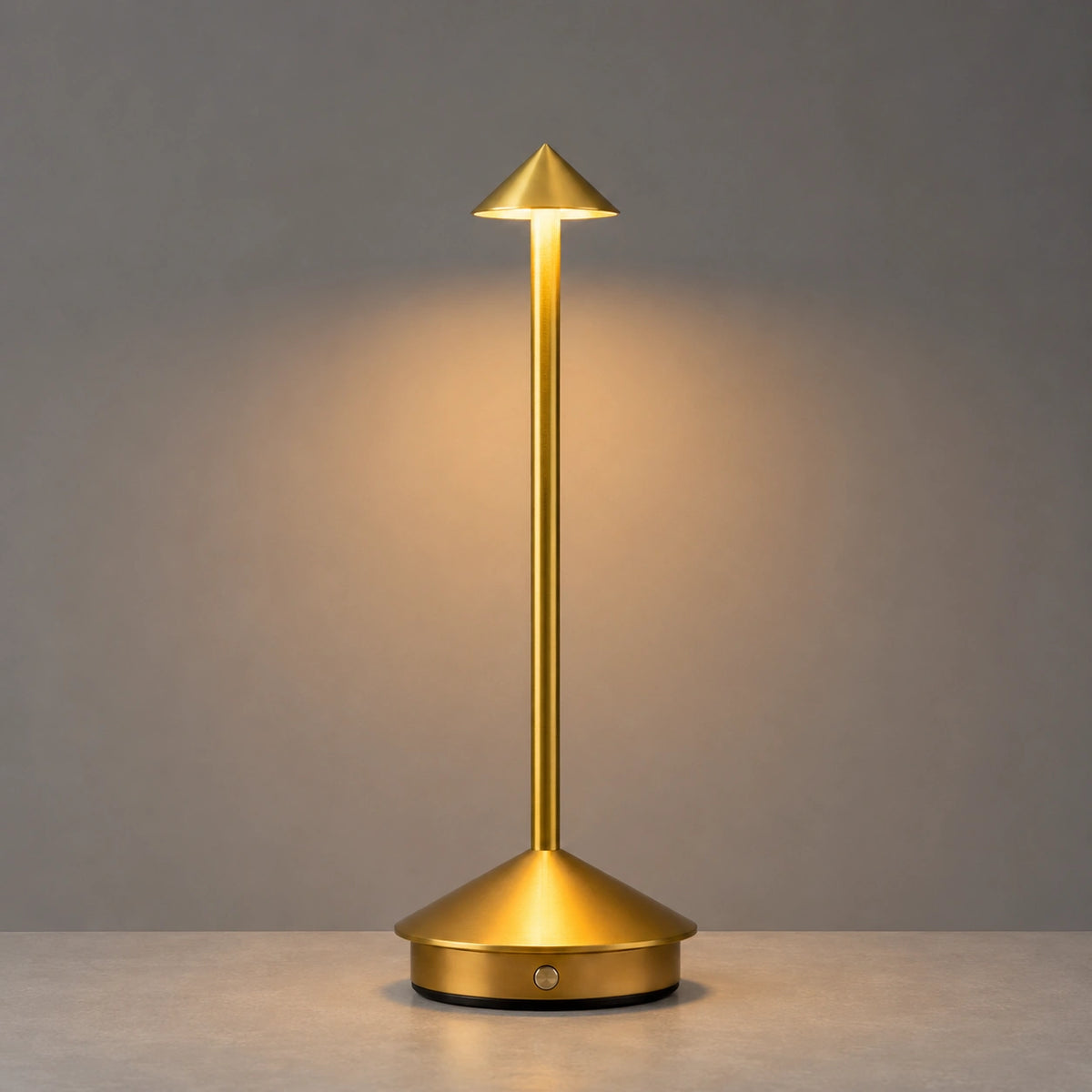 Lampe de Table Rechargeable Sans Fil LED – Éclairage Tactile Dimmable en Aluminium