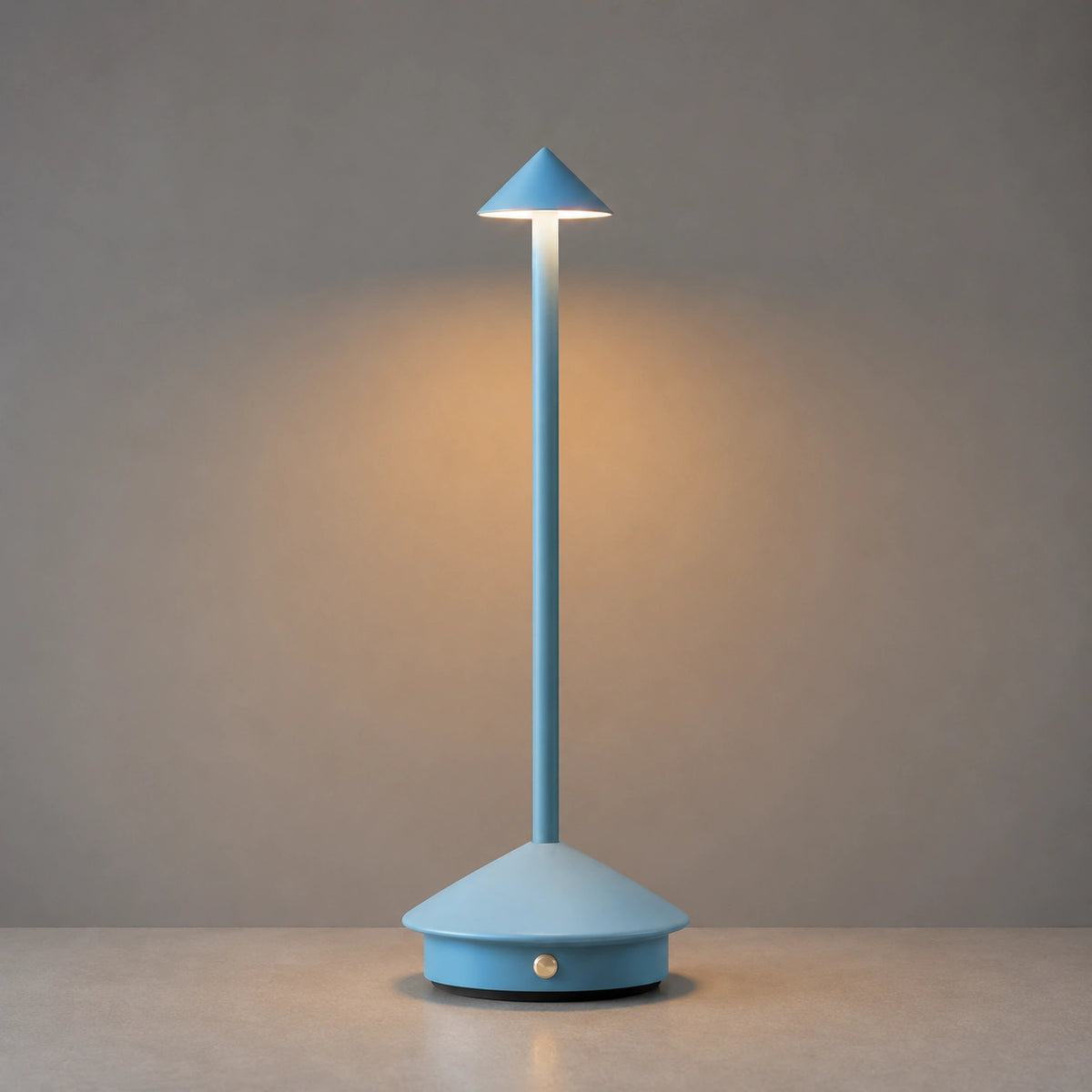 Lampe de Table Rechargeable Sans Fil LED – Éclairage Tactile Dimmable en Aluminium