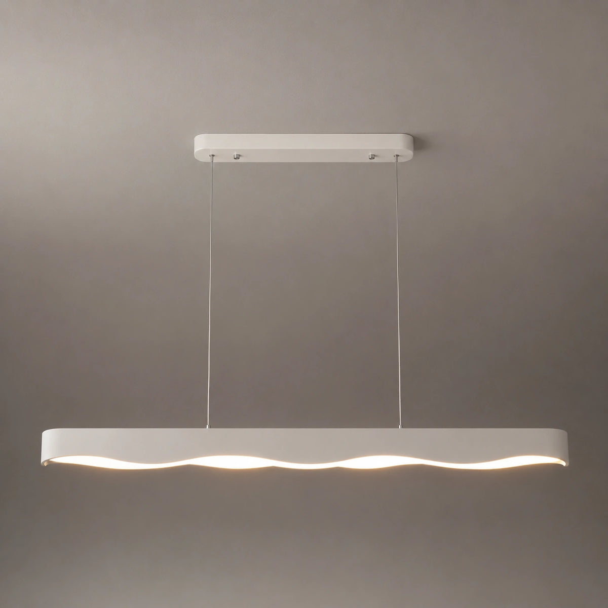 Lustre blanc - Design Élegant