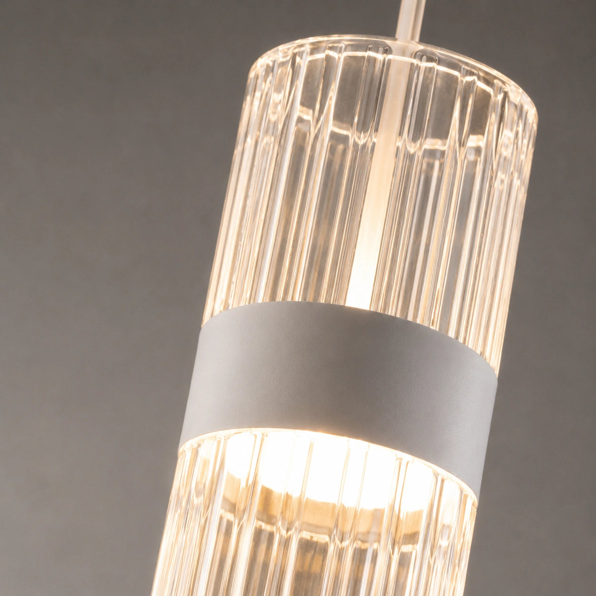 Suspension LED Triple Cylindre Design Contemporain