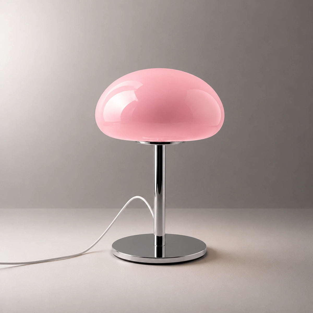 Lampe de Table Nuage en Verre Dépoli – Éclairage LED Tactile Dimmable