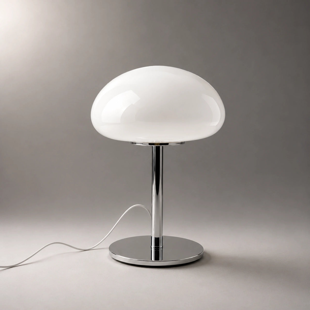 Lampe de Table Nuage en Verre Dépoli – Éclairage LED Tactile Dimmable