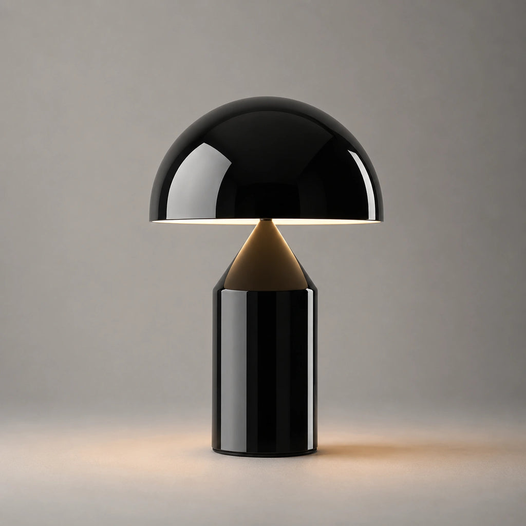 Lampe de Table Champignon Design Italien – Éclairage LED Moderne en Métal